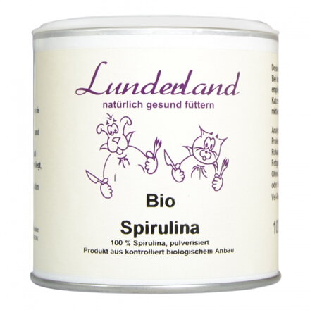 Lunderland BIO Spirulina na posilnenie organizmu a energiu