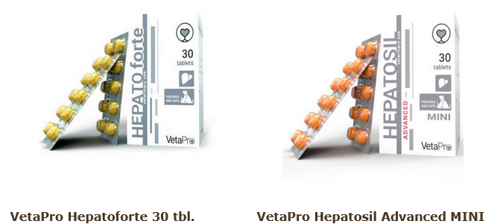 Hepato produkty pre psy