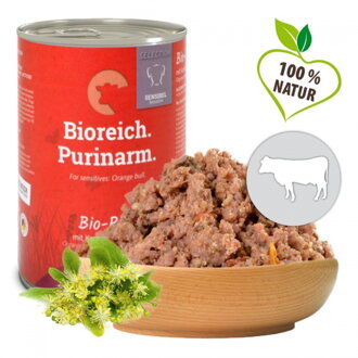 Hovädzie mäso s mrkvou, s nízkym obsahom purínov, 400 g