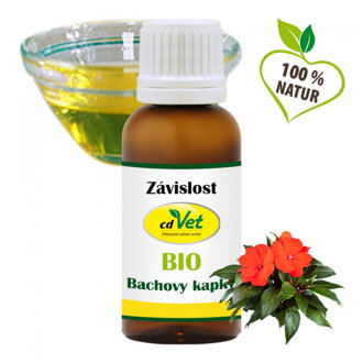 cdVet Bio Bachove kvety - Závislosť, 20 ml