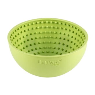LickiMat Wobble lízacia miska 17x8 cm zelená