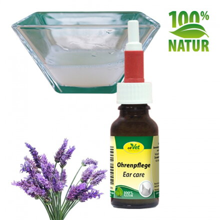 cdVet Levanduľové kvapky do uší, 20 ml