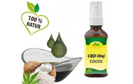 cdVet CBD kokosový olej
