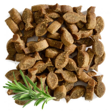 Soft-Im-Biss so pstruhom a hmyzím proteínom, 125 g mäsová maškrta pre psov