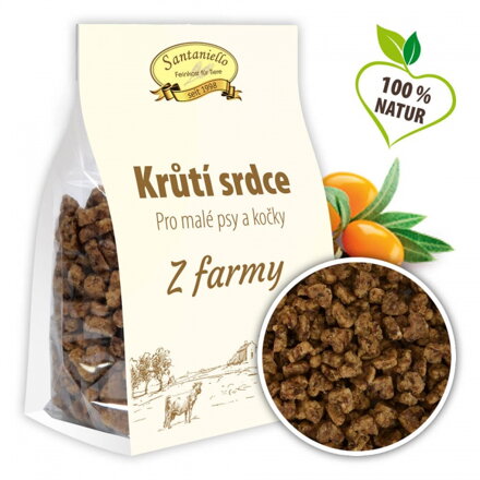 Sušienky z morčacieho srdca, 130 g
