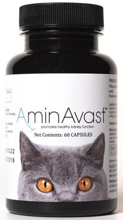 AminAvast na podporu obličiek pre malé psy a mačky, 300 mg výhodné dvojbalenie