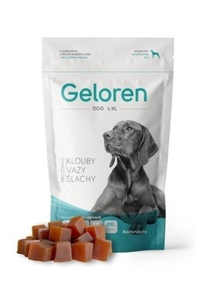 Geloren dog, L–XL žuvacie želatínové tablety, 420g (60ks)