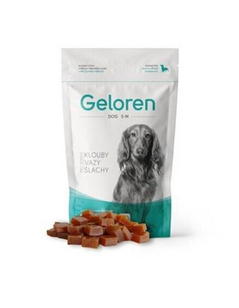 Geloren dog, S–M žuvacie želatínové tablety, 180 g (60ks)