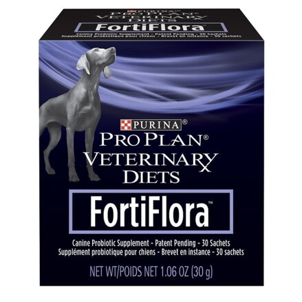 Purina VD Canine Fortiflora probiotický prášok, 30 x 1 g