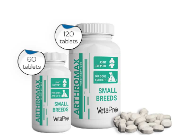 VetaPro Arthromax Small Breeds (malé plemená a mačky) 60 tbl.