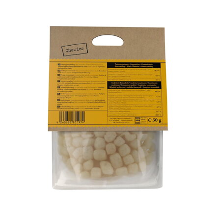 Chewies chrumkavé syrové guličky Pops toy