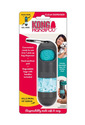 Zásobník na vrecká s gélom na ruky KONG HandiPOD Clean Dispenser