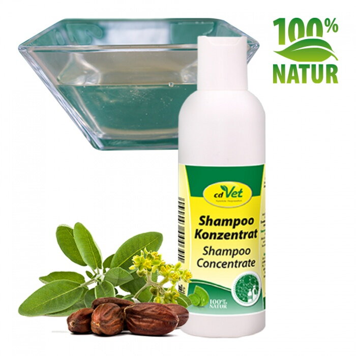 cdVet Čajovníkový šampón, koncentrát, 200 ml