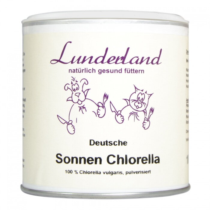 Lunderland Chlorella na detoxikáciu a očistu čriev