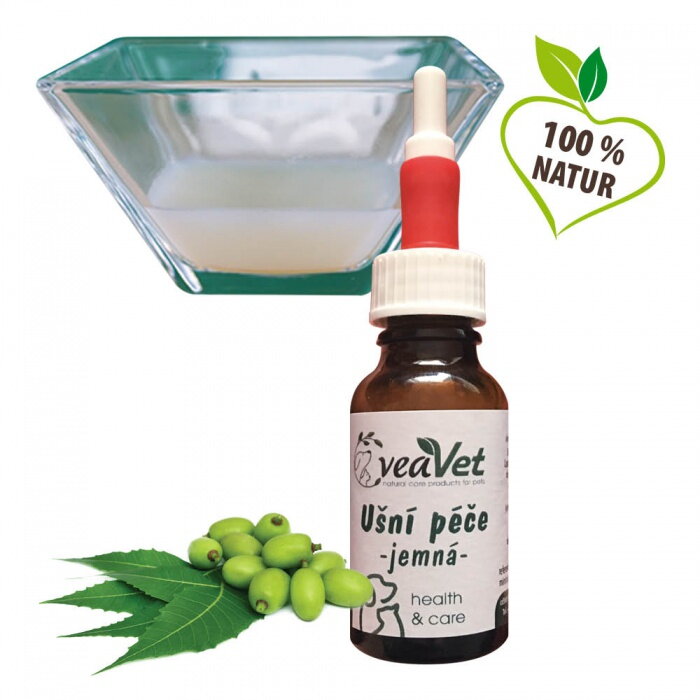 cdVet VeaVet Kvapky do uší jemné, 20 ml cdVet VeaVet Kvapky do uší jemné, 20 ml