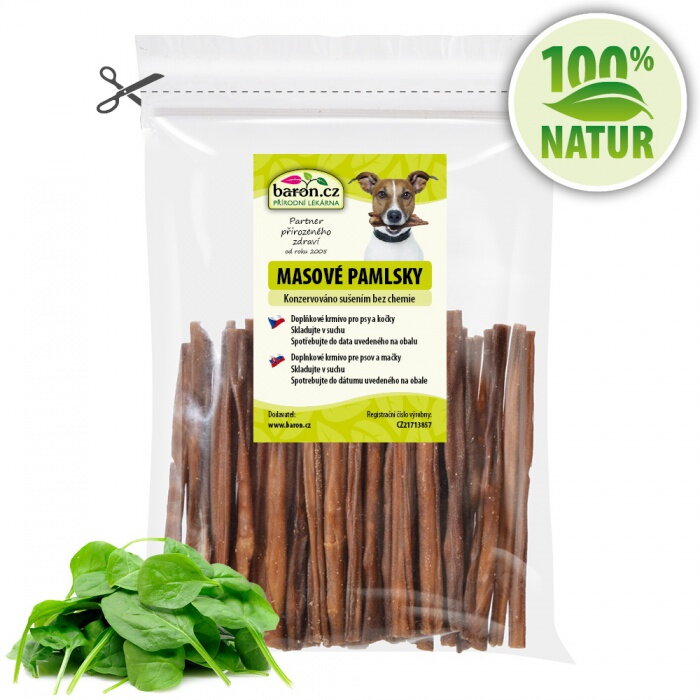 Bravčové tenké črievka, 100 g, 11 cm dlhé Bravčové tenké črievka, 100 g, 11 cm dlhé