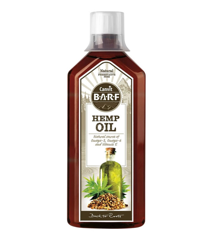 Canvit BARF Hemp Oil - konopný olej, 500 ml