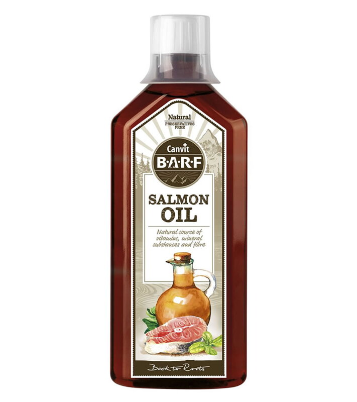 Canvit BARF Salmon Oil - lososový olej, 500 ml Canvit BARF Salmon Oil - lososový olej, 500 ml