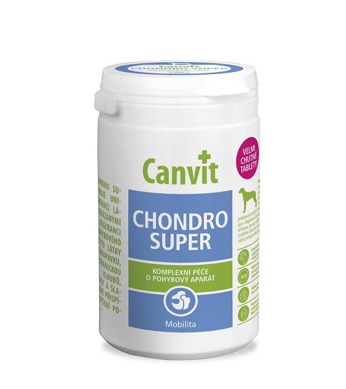 Canvit Chondro SUPER pre podporu komplexnej starostlivosti o pohybový aparát