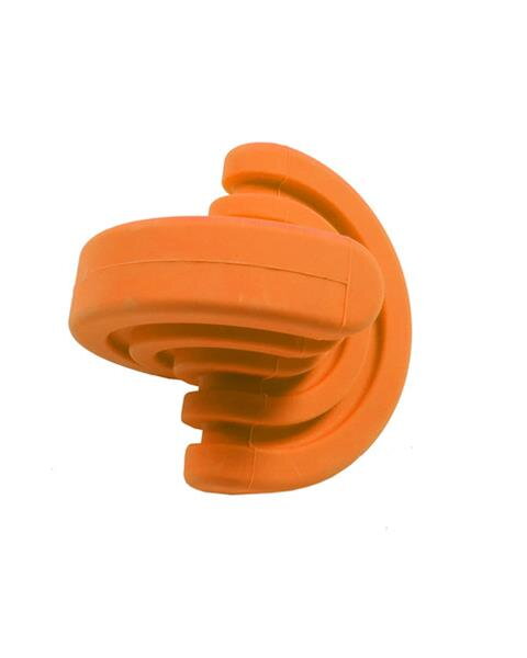 EBI+ Crack me up - lopta na lízanie oranžová 7,5 cm