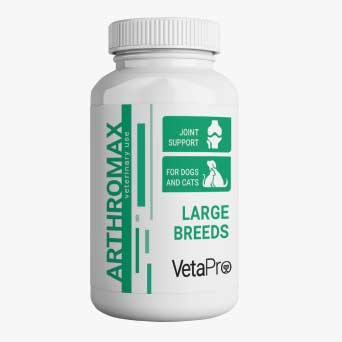 VetaPro Arthromax pre veľké plemená na podporu kĺbov a chrupavky, 100 tbl.