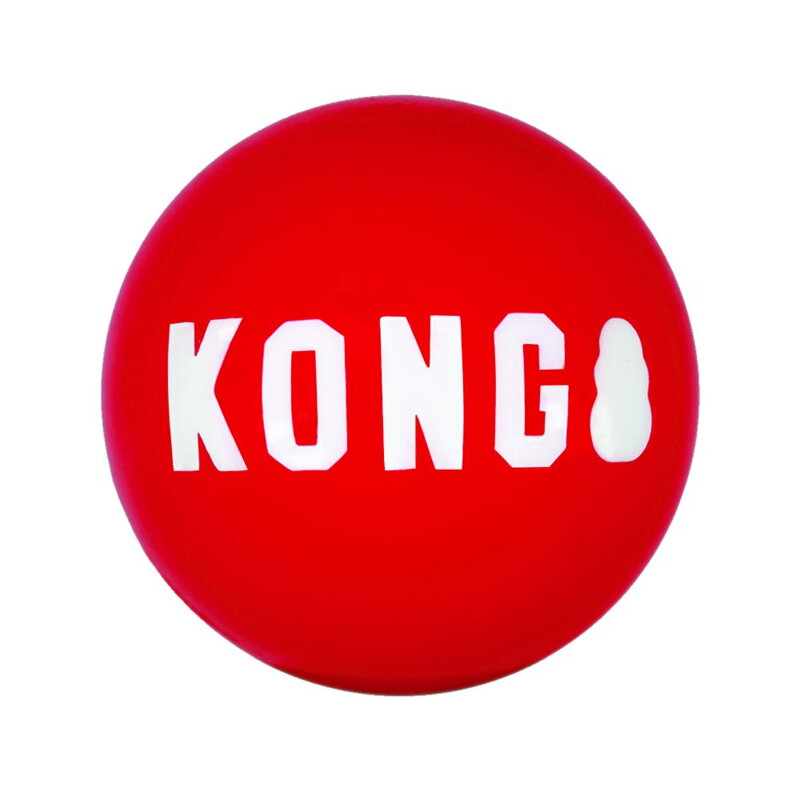 KONG Signature Ball Bulk, M (priemer 6 cm)
