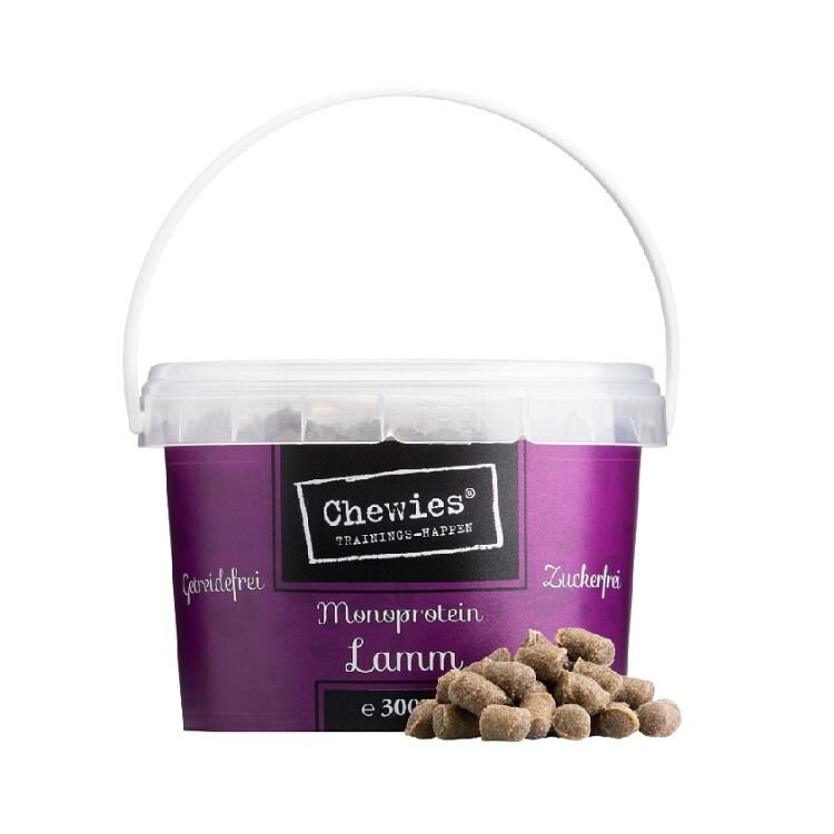 Chewies Trainings Happen Lamm - šťavnaté jahňacie guličky, 300 g Chewies Trainings Happen Lamm - šťavnaté jahňacie guličky, 300 g