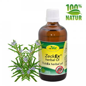 Bylinkové oleje proti kliešťom cdVet ZeckEx Herbal 100 ml