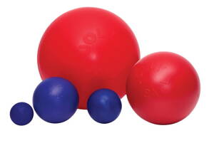 Nadrozmerná lopta Jolly Ball Push-n-Play, 25 cm
